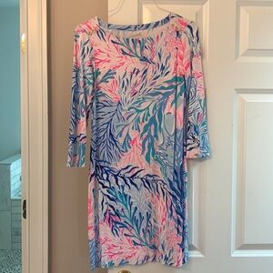 Lilly Pulitzer 3/4 Sleeve Boatneck dress